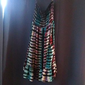Tie dye dress XL